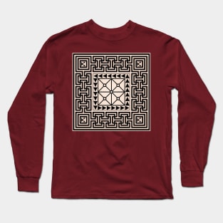 Boscoreale Labyrinth Long Sleeve T-Shirt